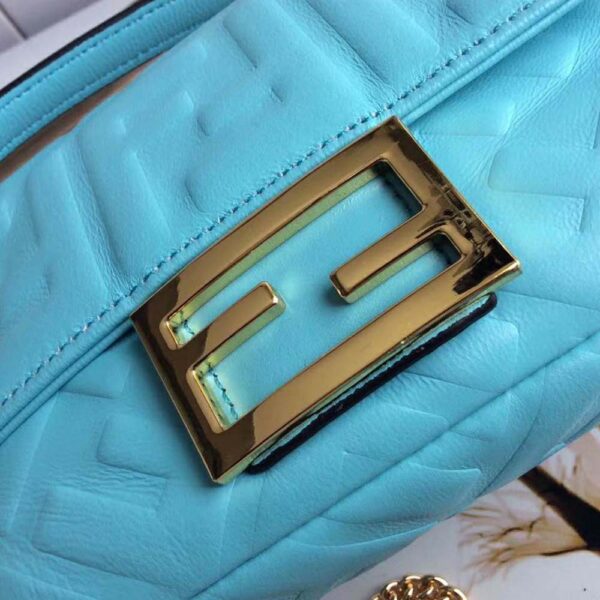 Fendi Women Iconic Baguette Leather Bag in Mini Size - Image 3
