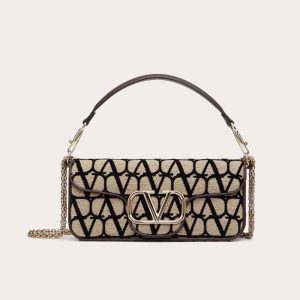 Valentino Women Locò Toile Iconographe Shoulder Bag