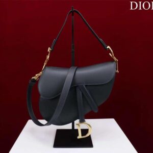 Dior Women Saddle Bag Calfskin
