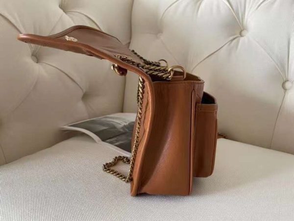 Saint Laurent Niki Leather Bags 22cm 533037 - Image 4
