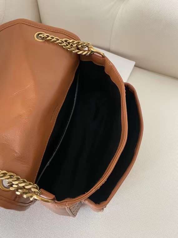 Saint Laurent Niki Leather Bags 22cm 533037 - Image 3