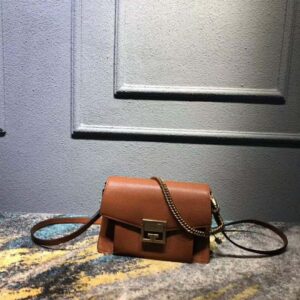 Givenchy Women Mini GV3 Bag in Leather and Suede