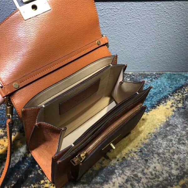 Givenchy Women Mini GV3 Bag in Leather and Suede - Image 4